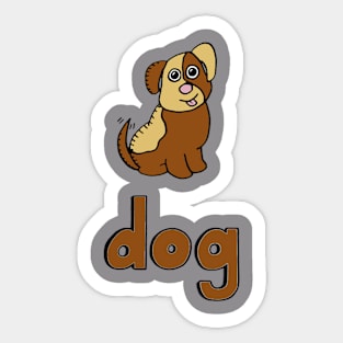 This is a DOG Sticker